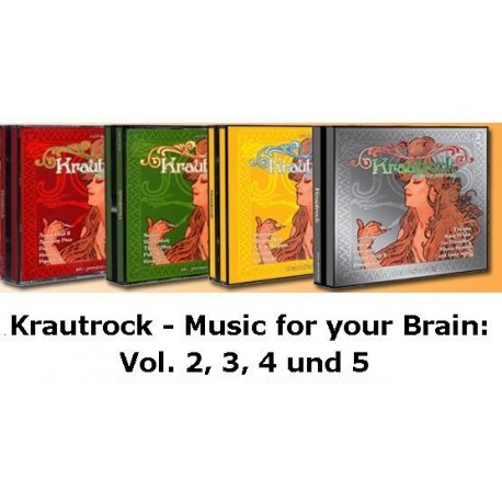 Krautrock Mega-Sparpaket Vol. 2, 3, 4 und 5